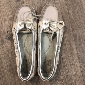 Sperry Top-Sider Size 8 Silver